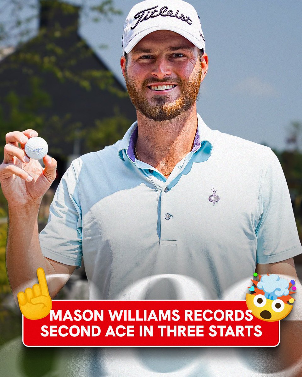 PGA TOUR Americas (@pgatouramericas) on Twitter photo When you’re hot, you’re hot 😳
@MasonWill1371 records his SECOND ace in THREE starts on the par 3, 15th <a href="/OspreyOpen/">Osprey Valley Open</a>! When you’re hot, you’re hot 😳
@MasonWill1371 records his SECOND ace in THREE starts on the par 3, 15th <a href="/OspreyOpen/">Osprey Valley Open</a>!