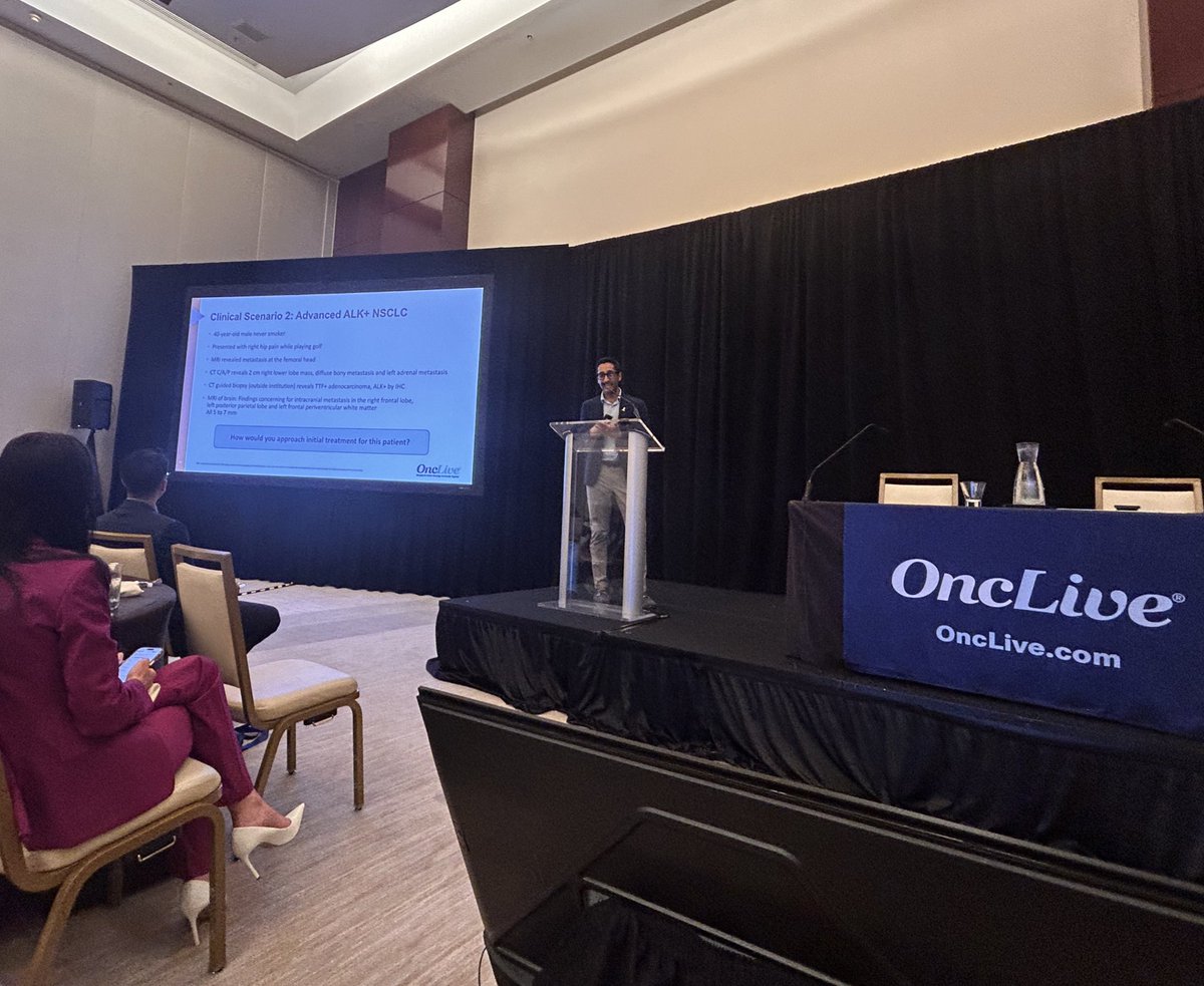 What an incredible honor to highlight advancements in ALK-positive NSCLC on #WorldALKLungCancerDay—there is ABSOLUTELY hope &amp; progress for our patients!