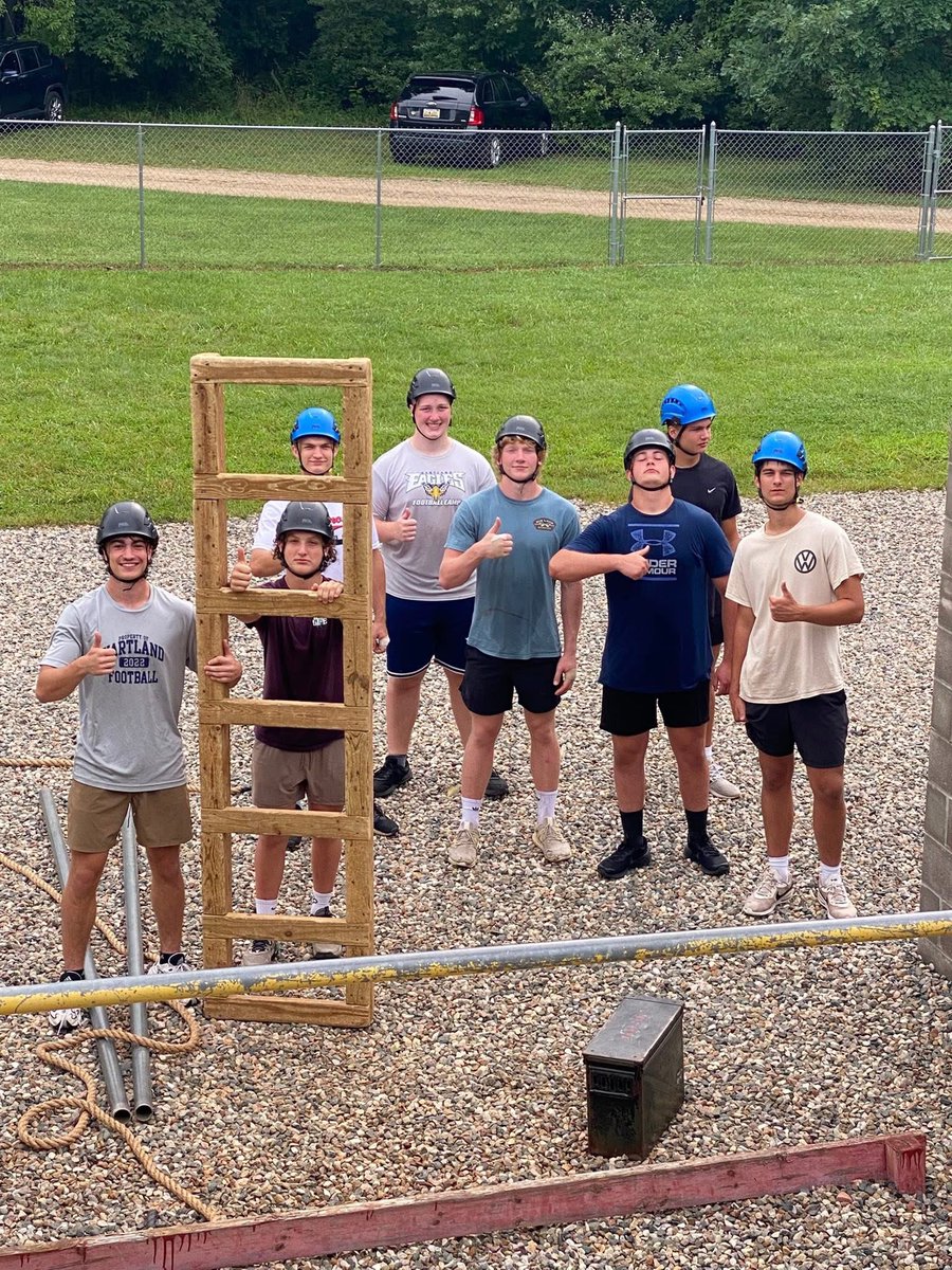 Had 3 fun days with <a href="/HartlandHSFB/">Hartland High School Football</a> at <a href="/MINationalGuard/">Michigan National Guard</a> Fort Custer Training Center. Thanks to <a href="/CoachAaronMetz/">Aaron Metz</a> and the rest of the staff, and the team moms for the good food!