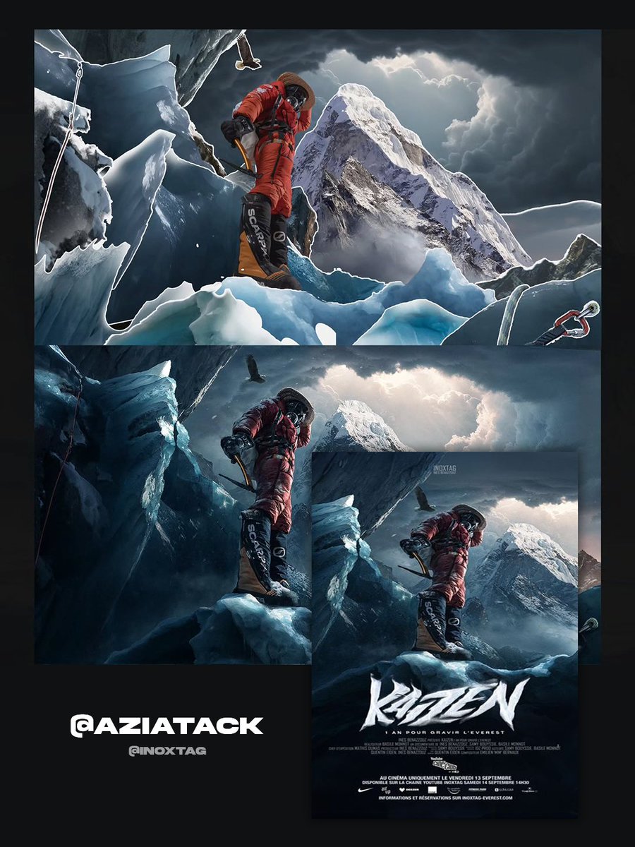 Dommage de juste copier coller une affiche au lieu de tenter quelque chose de nouveau tout en gardant le même thème/idée. Là, c’est la même scène refaite en 3D : même compo, même angle de vue, quasi identiques. Et aucun crédit non plus au créateur original qui est @aziatack