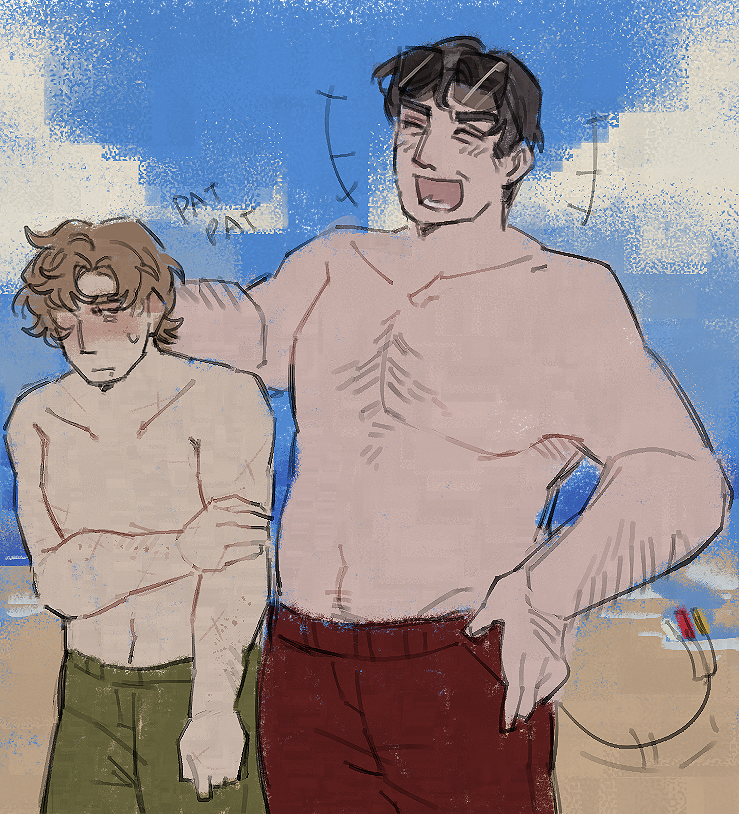falseg0ld's tweet photo. 👁️#LCBeachDay bonding https://t.co/ApwuQc56od