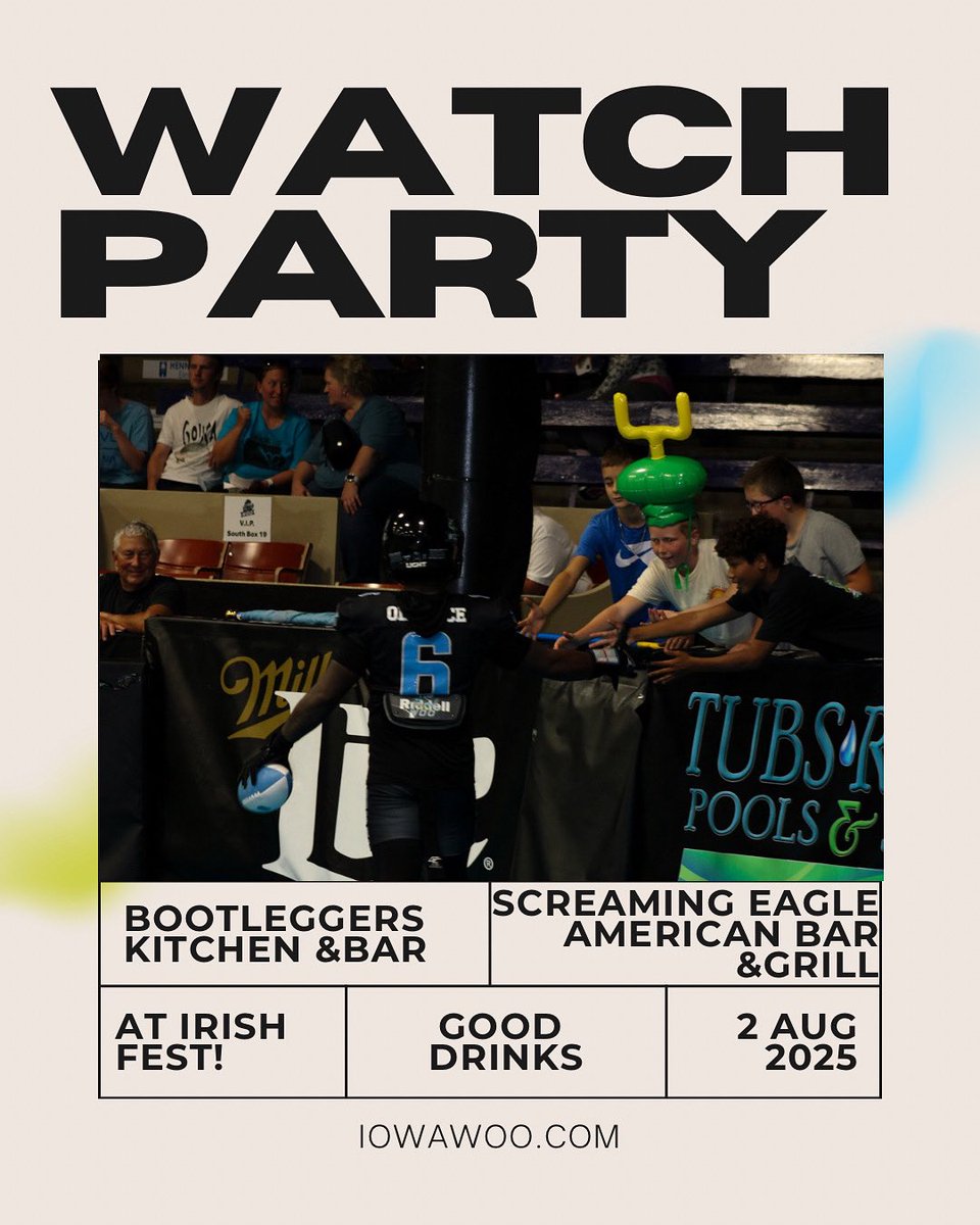 Tonight! 🎉 Don’t forget — to enter these restaurants, you must be at Irish Fest and have a wristband!
We can’t wait to cheer on our guys all together for their first playoff game at 7 PM! Let’s go!