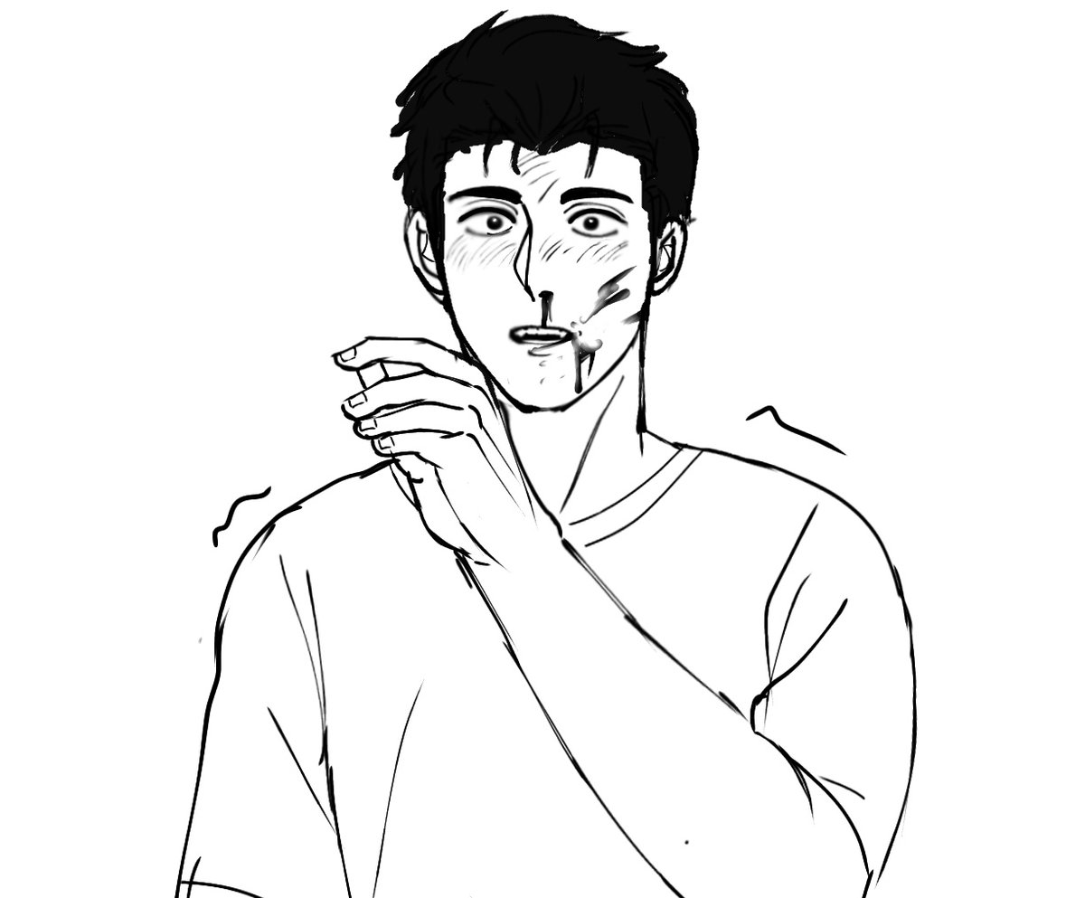Mangoo (@mikanheli1910) on Twitter photo my sinister mark #fanart my sinister mark #fanart