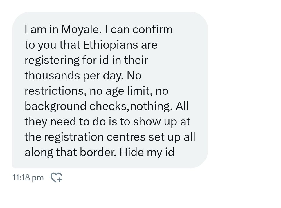 SOURCES: Ruto's government is registering foreigners to help rig the 2027 elections.
