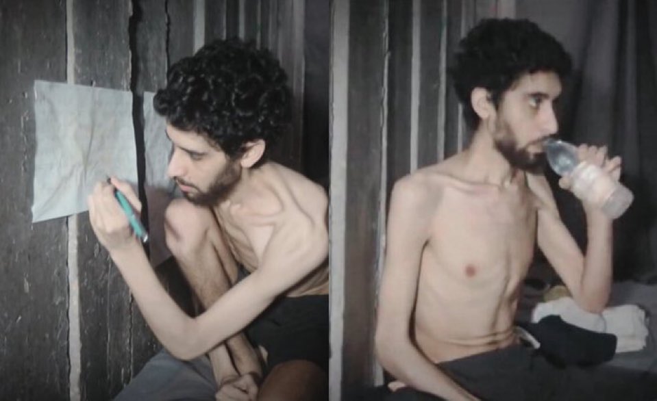 Just over the border, hundreds of meters away from Israeli homes, a genocidal jihadi regime is systematically starving Israeli hostages so they look like they’re in Auschwitz. LET THEM GO NOW!!!!