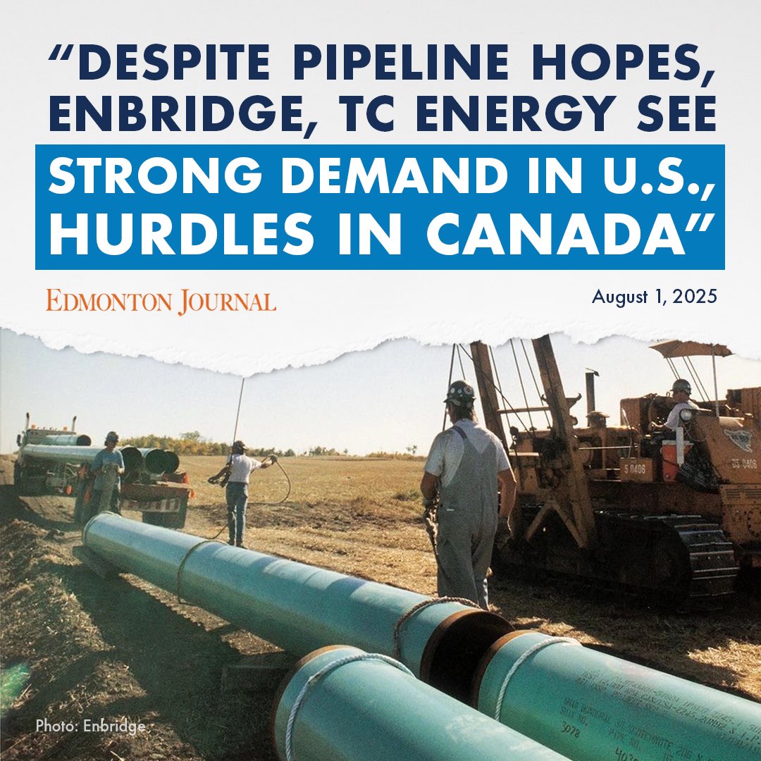 Canada should be building pipelines and approving resource projects, not driving hundreds of billions in investment away.

Another major energy company is now moving jobs and pipeline construction to the U.S., pushed out by the federal Liberal anti-resource development laws.

If