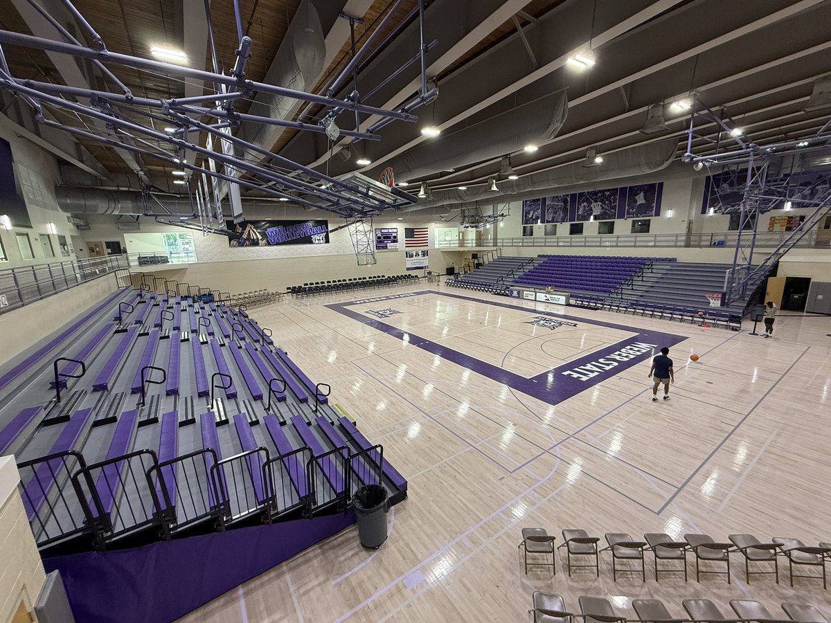 The Swenson Gym is ready for the <a href="/WeberStateMBB/">Weber State Men’s Basketball</a> Alumni Classic, hosted by <a href="/Dame_Lillard/">Damian Lillard</a>
