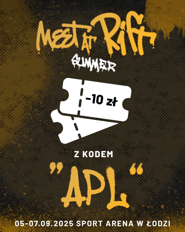 ALMOST PRO (@almostpro_lol) on Twitter photo Jeszcze nie masz biletu na <a href="/MeetAtRift/">Meet at Rift</a>? 🎟️
Nic straconego - wskakuj na meetatrift.pl i zgarnij swój z kodem APL!
Nasza ekipa wpada na pewno - dajcie znać z kim widzimy się w Łodzi! 🫡
#almostpro #nervalol Jeszcze nie masz biletu na <a href="/MeetAtRift/">Meet at Rift</a>? 🎟️
Nic straconego - wskakuj na meetatrift.pl i zgarnij swój z kodem APL!
Nasza ekipa wpada na pewno - dajcie znać z kim widzimy się w Łodzi! 🫡
#almostpro #nervalol