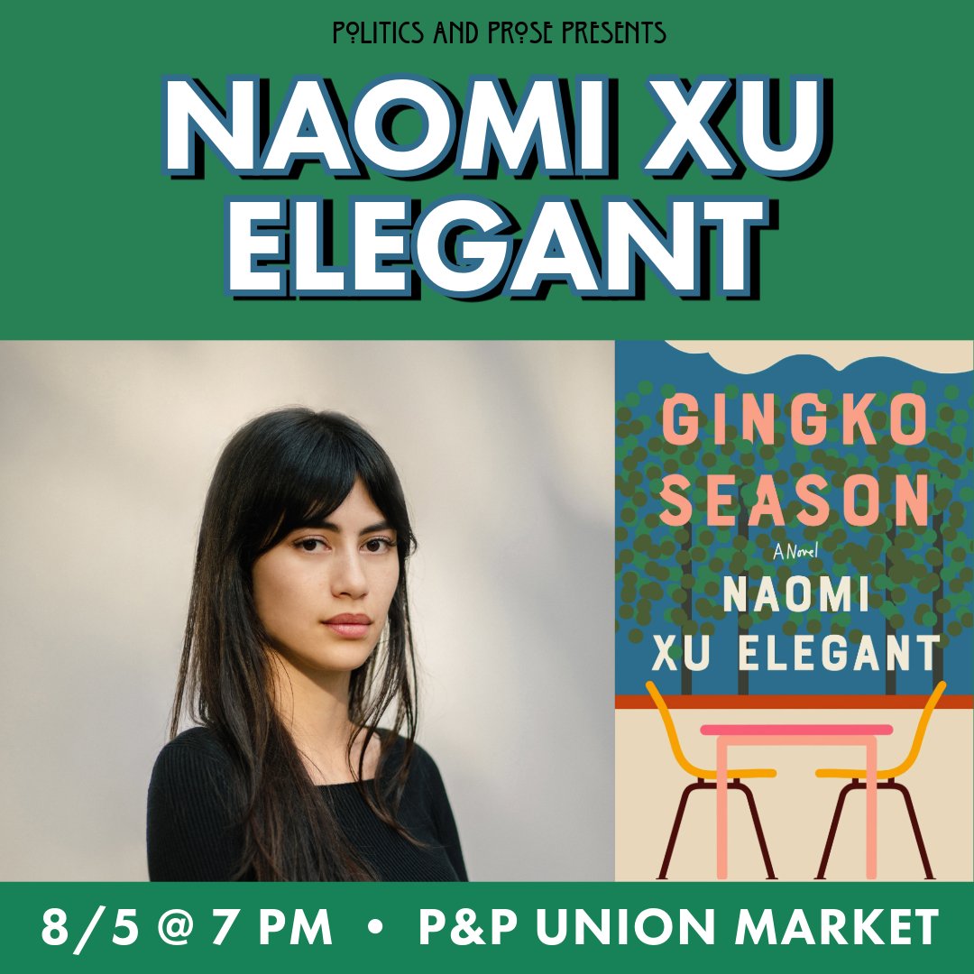 I will be at <a href="/PoliticsProse/">Politics and Prose</a> this Tuesday August 5 to shill my creative wares, come by if you're in DC!