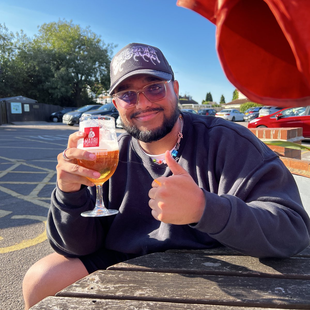 Beer is in me, and if I have another I’m gonna be in you.