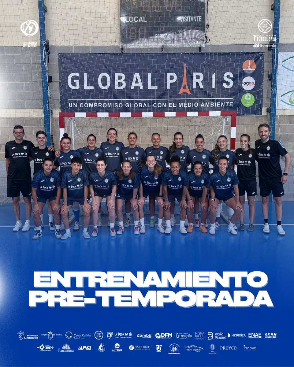 📍 Sesión de entreno matutina, esta vez en el pabellón de La Algaida.
Gracias por cedernos vuestras instalaciones y facilitarnos el trabajo en estos primeros días de pretemporada 💙
