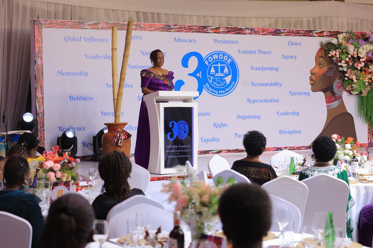 FOWODE (@fowode_uganda) on Twitter photo Our Executive Director <a href="/patriciamunabi/">Patricia Munabi</a> is taking the stage!
She shares insights on our 30-year journey, celebrating milestones & reaffirming our commitment to advancing gender equality. #FOWODEAt30 Our Executive Director <a href="/patriciamunabi/">Patricia Munabi</a> is taking the stage!
She shares insights on our 30-year journey, celebrating milestones & reaffirming our commitment to advancing gender equality. #FOWODEAt30