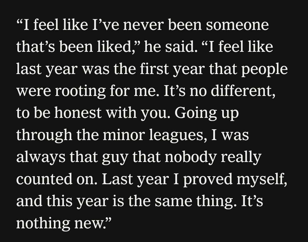 Once again, Mendy and his lineups are the reason for this young demon to make these kind of remarks. 

The hottest hitter on the team, one of the BIGGEST reasons the 2024 #Mets had the run they had, and what do you follow up the very next day after stupidly you pinch hit for him