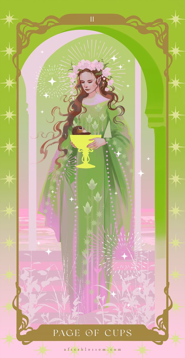Reylo Tarot Series: Page of Cups🏆✨