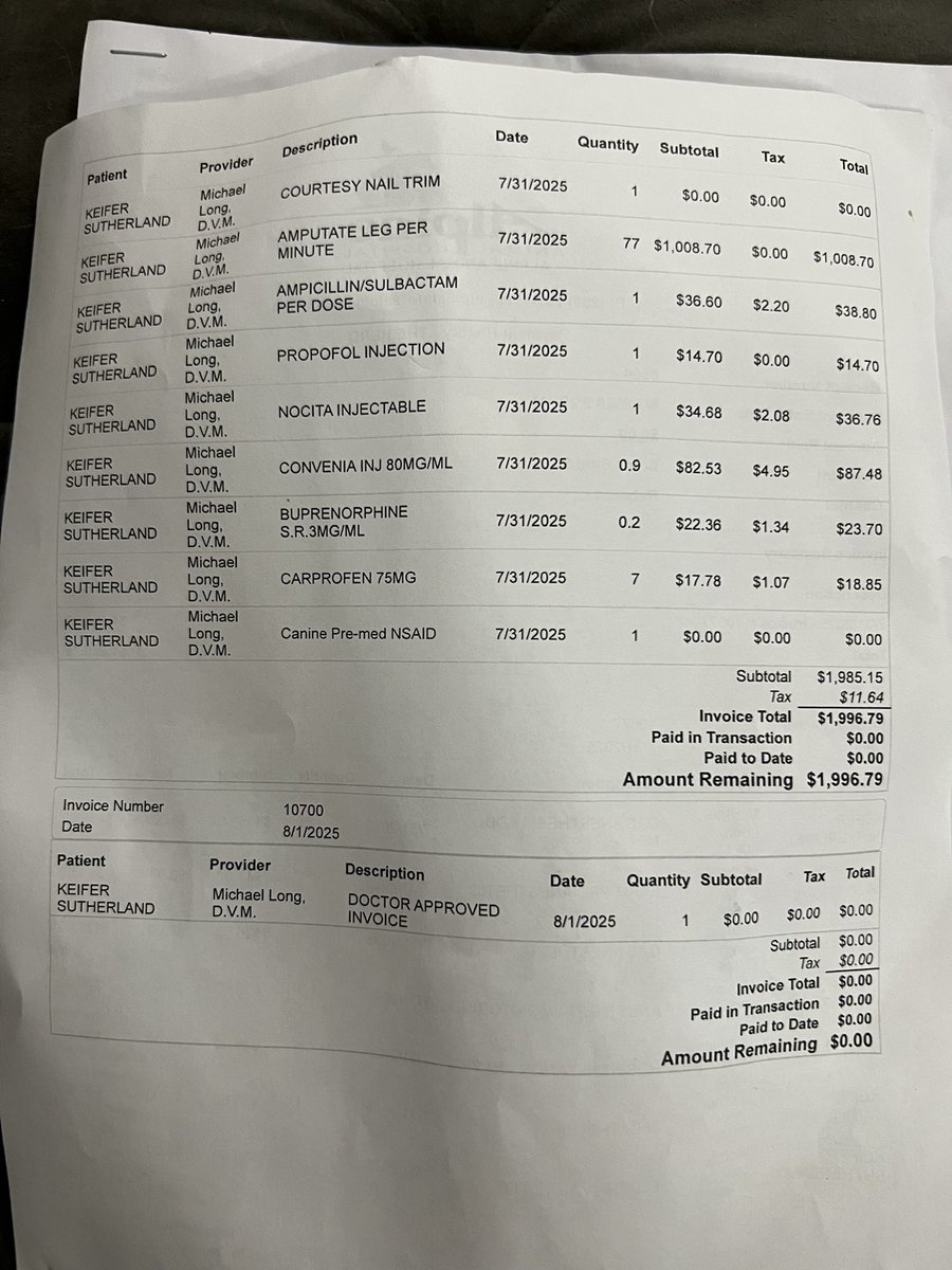 Kindness for Kiefer 
I could really use your help with Kiefer’s amputation bills &amp; gear needs. See Invoices.
1. theherdhouse.com
2. gofund.me/4b243c70 (I’ll adjust the goal to include other donations.
3. amazon.com/hz/wishlist/ls…
4. Call either Clinic to put money on