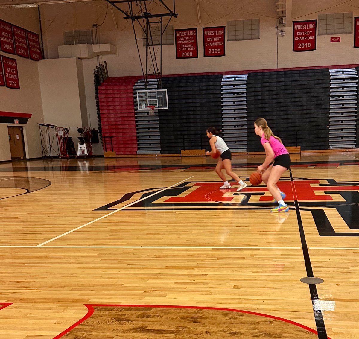 Last week of workouts and I walk into the gym and see two rising 7th graders starting their ball-handling drills early that we do at the beginning of each practice.  

So much talent coming up through our LH feeders &amp;&amp; I couldn’t do this without our coaches, especially at our