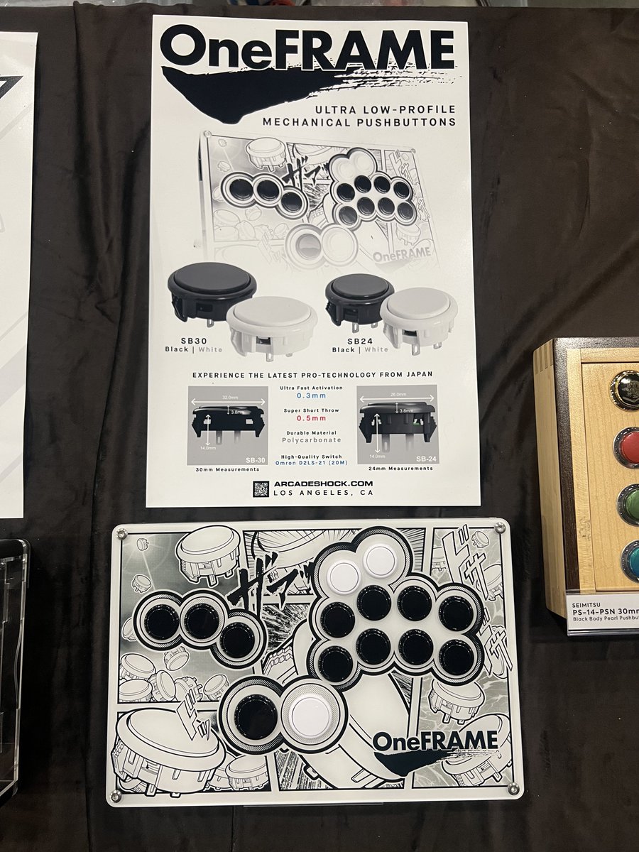 ARCADESHOCK - EVO JAPAN 2025 - Next Stop (@arcadeshock) on Twitter photo Premium input performance. The only way to do this is to try it out for yourself. Immediate input, unique experience.
<a href="/OneFRAMEGaming/">OneFRAME 公式</a> Premium input performance. The only way to do this is to try it out for yourself. Immediate input, unique experience.
<a href="/OneFRAMEGaming/">OneFRAME 公式</a>