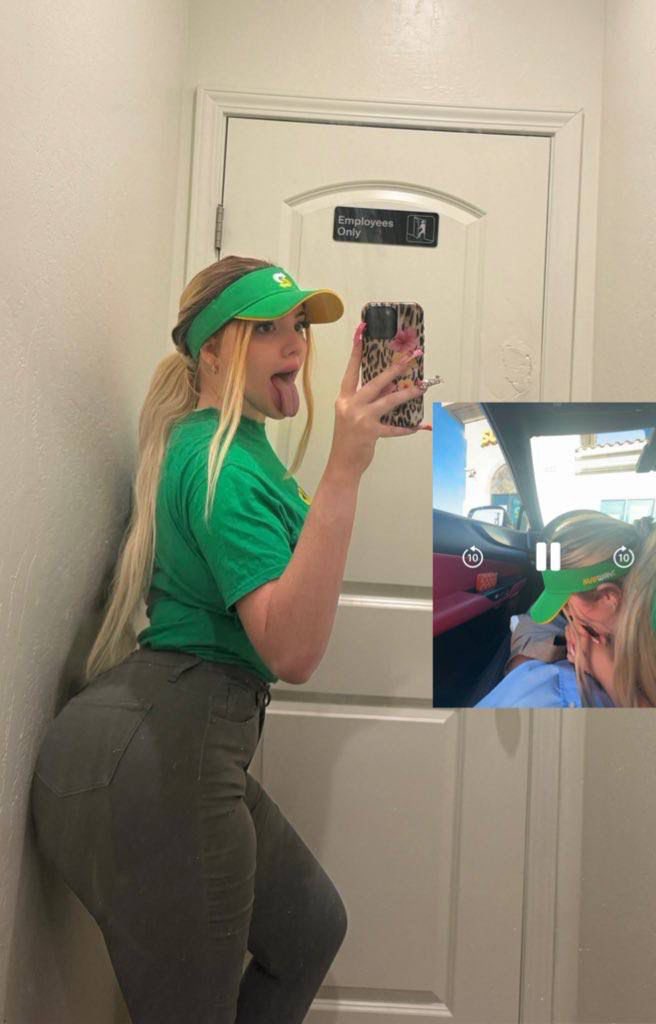 Dega_dios1's tweet image. who has seen her viral Subway video?? 💀