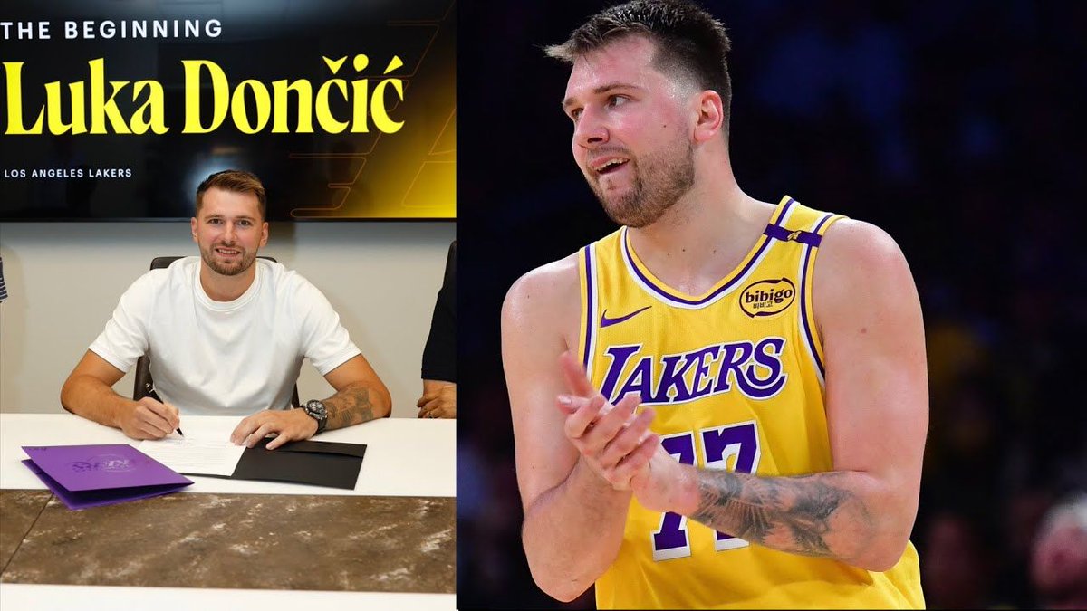 Luka Doncic Signs 3 Year $165 Million Extension With Lakers! youtube.com/watch?v=VwJ8NE…