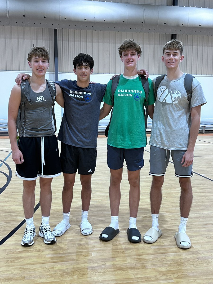 Proud of these four for hopping it up at the <a href="/BlueChipsNation/">BlueChips Nation Hoops</a> Hoops Summit today! They played great ball today. <a href="/MarshallSumm1/">Marshall</a> <a href="/AydenSpenc67077/">Ayden Spence</a> <a href="/BrodyMabry1/">Brody Mabry</a> <a href="/EvanHughes2007/">Evan Hughes</a>