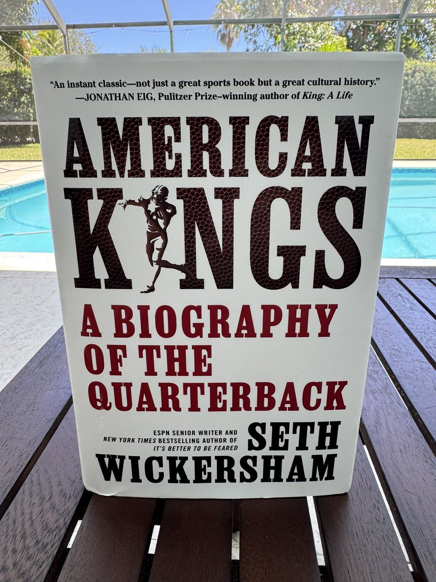 Don Van Natta Jr. (@dvnjr) on Twitter photo AMERICAN KINGS: A Biography of the Quarterback. By <a href="/SethWickersham/">Seth Wickersham</a>
Can’t wait to read the book my friend Seth was born to write.
Pub date: Sept 9
Pre-order: penguinrandomhouse.com/books/789617/a… AMERICAN KINGS: A Biography of the Quarterback. By <a href="/SethWickersham/">Seth Wickersham</a>
Can’t wait to read the book my friend Seth was born to write.
Pub date: Sept 9
Pre-order: penguinrandomhouse.com/books/789617/a…