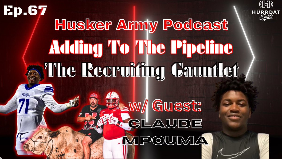 Husker Army Podcast (@huskerarmypod) on Twitter photo 🚨🚨MONDAY🚨🚨
4⭐️ OL commit, <a href="/claude_mpouma/">Claude Mpouma</a> will b joining us this week N episode will drop on Monday!!!! 🚨🚨MONDAY🚨🚨
4⭐️ OL commit, <a href="/claude_mpouma/">Claude Mpouma</a> will b joining us this week N episode will drop on Monday!!!!