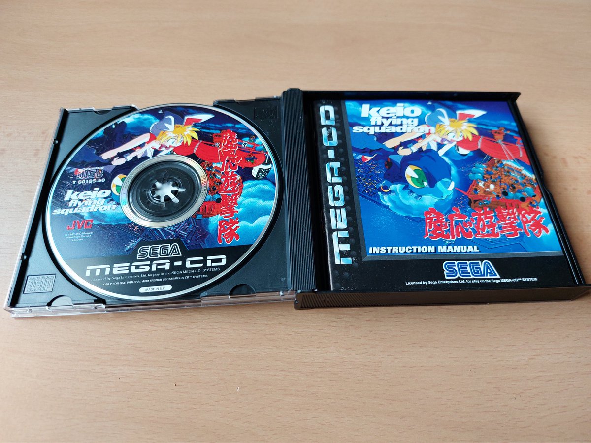 nuclearnightmar's tweet photo. Heute bei den Gamebros Hamburg ein paar Sachen gegen #keioflyingsquadron eingetauscht
Ein Traum wurde wahr
Habt ihr den #MegaCD Exklusivtitel schon mal gespielt?
Tolles #Cutemup welches leider keinen 2 Spielermodus hat
#segacd #segasaturday #Sega #Hamburg #gamebros #retrogaming https://t.co/P4EquBR06S