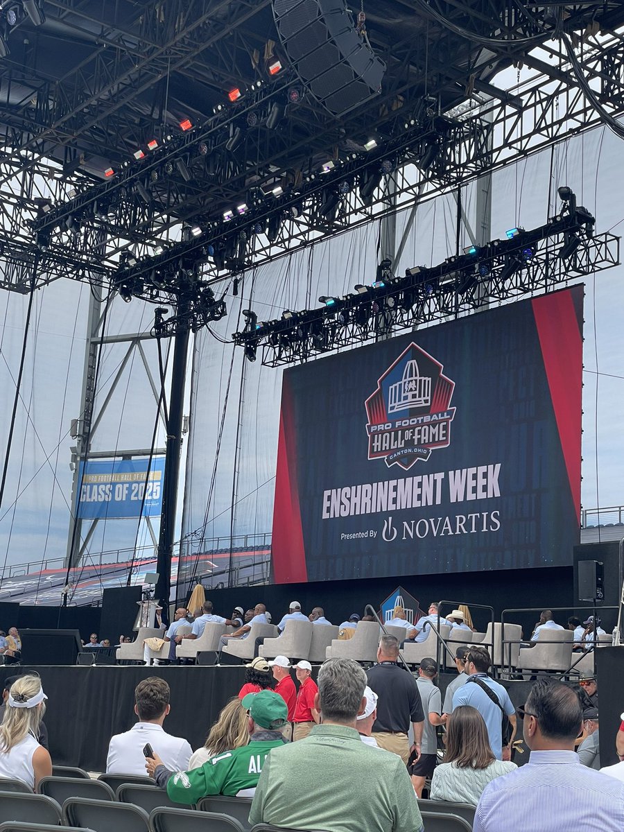 Eric Allen enshrinement time.