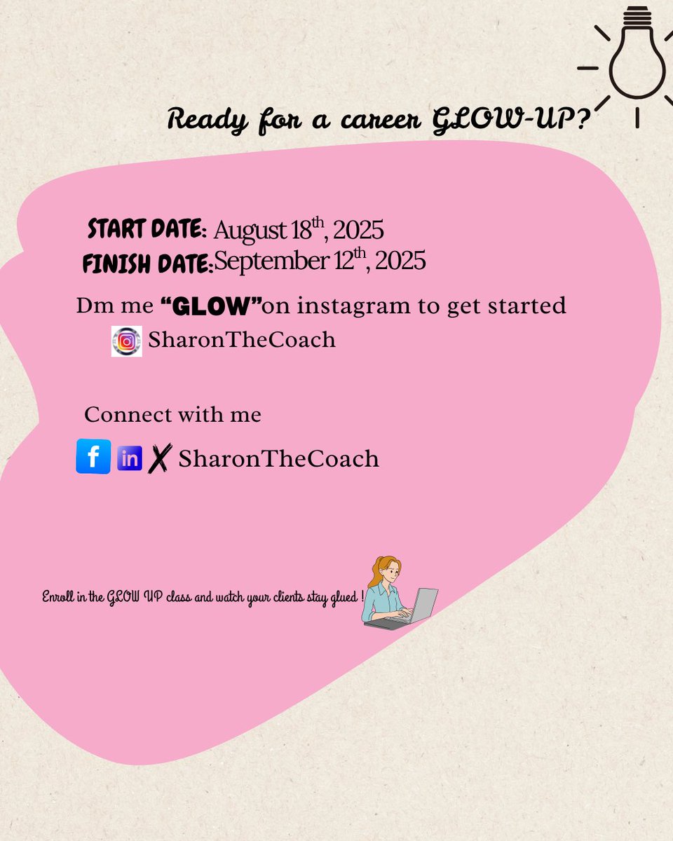 Temiiloluwa2's tweet image. My day 2 VA mock project 🤭

Here,I created 4 slides on Canva showcasing Sharon’s Career Glow-up package

How did I do y’all?
Shoutout to Brilliant Human @AlabaUmar_ for setting this up☺️