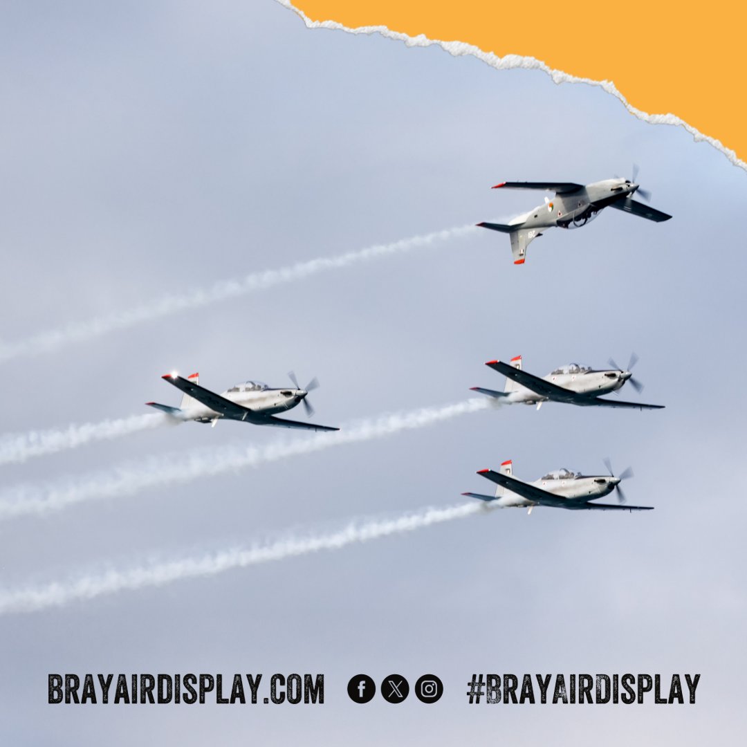 SUNSHINE &amp; SKY-HIGH THRILLS: BRAY AIR DISPLAY 2025 SOARS IN SPECTACULAR STYLE!

What. A. Day. A HUGE thank you to everyone who joined us at the #BrayAirDisplay 2025! 

Under perfect blue skies, we celebrated aviation at its finest — and YOU were the heartbeat of the show.