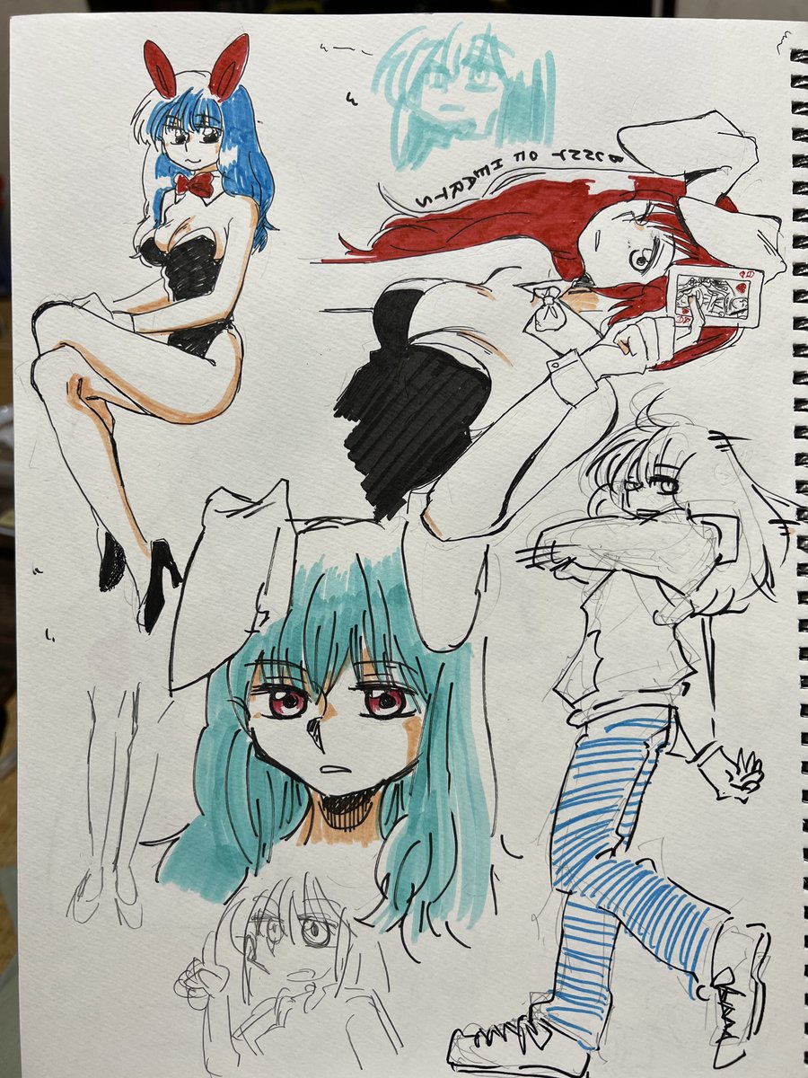 落書き 雑多 女の子 
