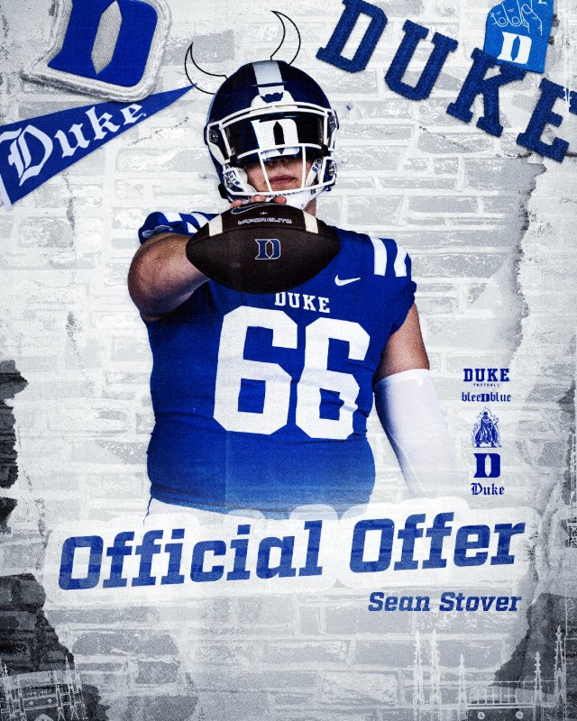 Sean Stover (@stover2026) on Twitter photo It’s official! Let’s go Blue Devils! <a href="/Coach_MannyDiaz/">Manny Diaz</a> <a href="/JeffNorrid1/">Jeff Norrid</a> <a href="/DukeFOOTBALL/">Duke Football</a> <a href="/CoachSteamroll/">Coach Brian Thompson</a> <a href="/ProsperEaglesFB/">Prosper Eagles FB</a> <a href="/CoachHutti/">John Hutti</a> <a href="/Coach_Hill2/">Malcolm Hill</a> <a href="/AShep79/">Austin Shepherd</a> It’s official! Let’s go Blue Devils! <a href="/Coach_MannyDiaz/">Manny Diaz</a> <a href="/JeffNorrid1/">Jeff Norrid</a> <a href="/DukeFOOTBALL/">Duke Football</a> <a href="/CoachSteamroll/">Coach Brian Thompson</a> <a href="/ProsperEaglesFB/">Prosper Eagles FB</a> <a href="/CoachHutti/">John Hutti</a> <a href="/Coach_Hill2/">Malcolm Hill</a> <a href="/AShep79/">Austin Shepherd</a>