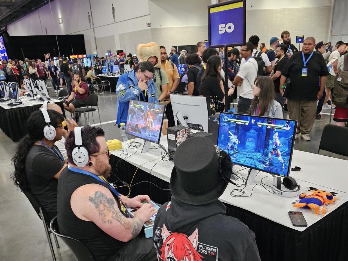 Iron Galaxy Studios (@irongalaxy) on Twitter photo The <a href="/KillerInstinct/">Killer Instinct</a> bracket for #Evo2025’s Extended Lineup will soon begin! Get those final practice matches in while you can. #PlayKI
Follow along here:
start.gg/tournament/evo… The <a href="/KillerInstinct/">Killer Instinct</a> bracket for #Evo2025’s Extended Lineup will soon begin! Get those final practice matches in while you can. #PlayKI
Follow along here:
start.gg/tournament/evo…