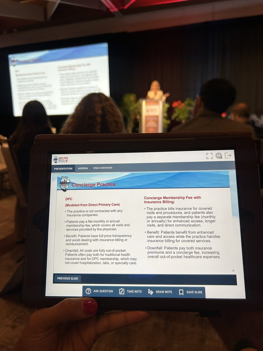 Keerthana Pakanati (@kpakanati3) on Twitter photo Career Phenotype contd
⭐️Dr. <a href="/DBelardoMD/">Danielle Belardo, MD</a> talks private practice
✨in-network private practice -⬆️pt accessibility & retention, ⬇️💰barriers, predictable volume
✨concierge practice - pts $ membership fee, 24/7, DPC (pt play monthly fee), fee + insurance (⬆️ access)
(1/2) Career Phenotype contd
⭐️Dr. <a href="/DBelardoMD/">Danielle Belardo, MD</a> talks private practice
✨in-network private practice -⬆️pt accessibility & retention, ⬇️💰barriers, predictable volume
✨concierge practice - pts $ membership fee, 24/7, DPC (pt play monthly fee), fee + insurance (⬆️ access)
(1/2)
