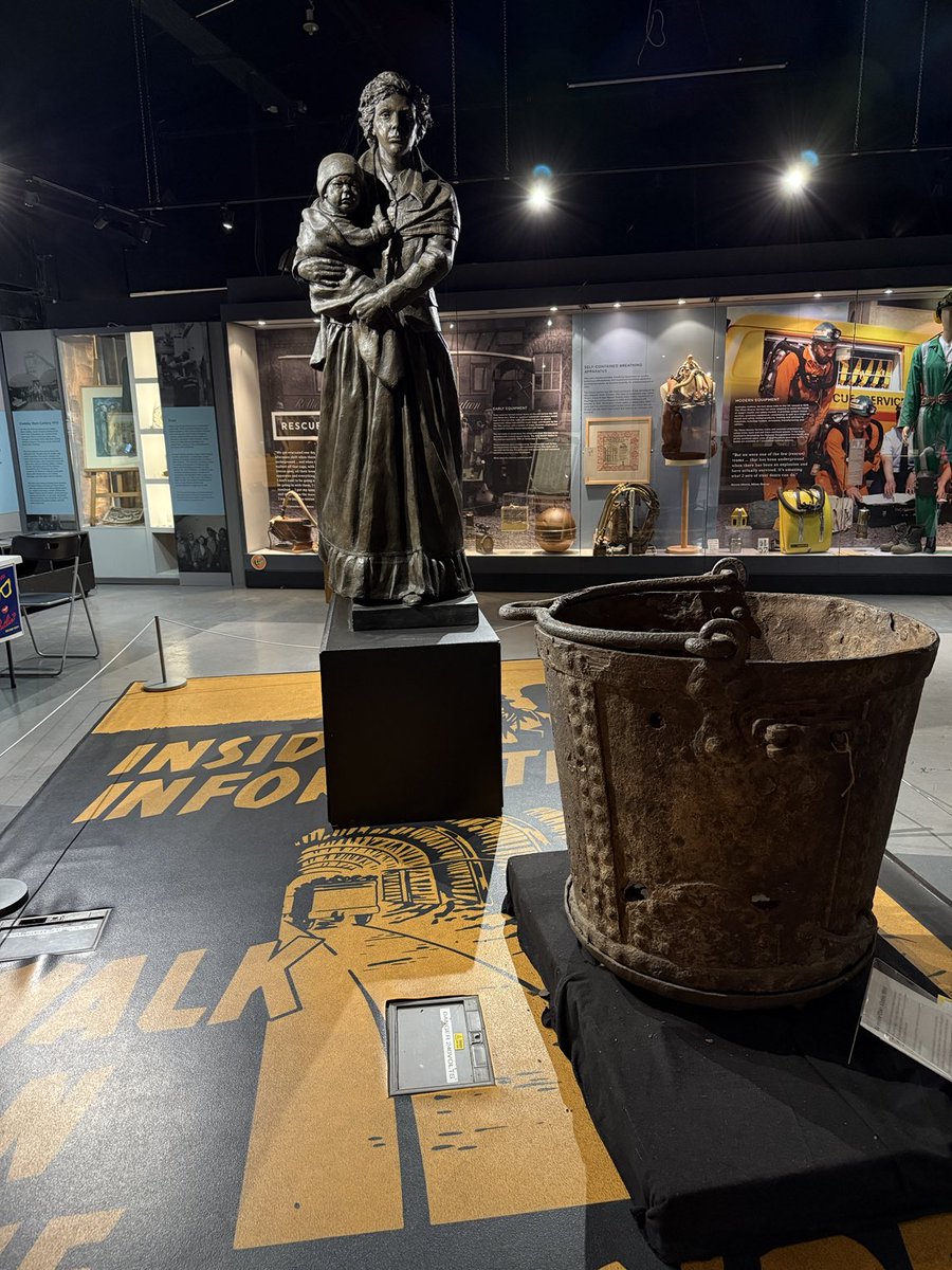 staithesartist's tweet image. Great family #dayout at #NationalCoalMiningMuseum Really interesting and coming originally from #CoDurham and being in #Sheffield during the era of #TheMinersStrike very poignant.