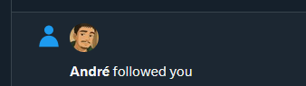 HAHAHAHAHAHAHA
O mano foi mesmo dar stalk ao meu perfil e clicou "Follow" sem querer e retirou logo de seguida
TEARS, EU TOU A MORRER