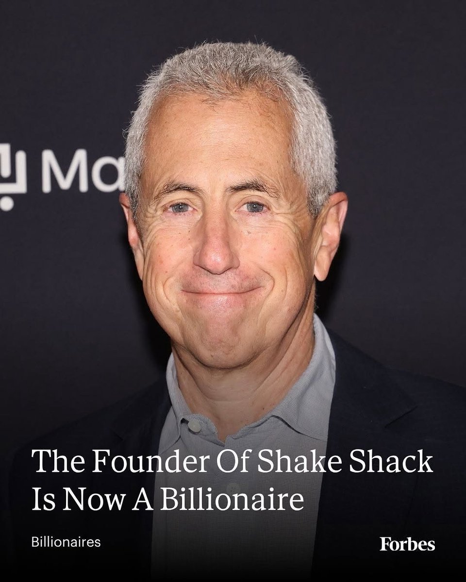 JoiceGlobal's tweet image. #DannyMeyer made his name opening up a string of successful upscale #restaurants in #Manhattan.

Now with 585 locations and $1.3 billion in revenue, #ShakeShack is a #fastfood giant and Meyer is the latest restaurant #billionaire.

Via  @forbes

#jewishpeople #entrepeneur