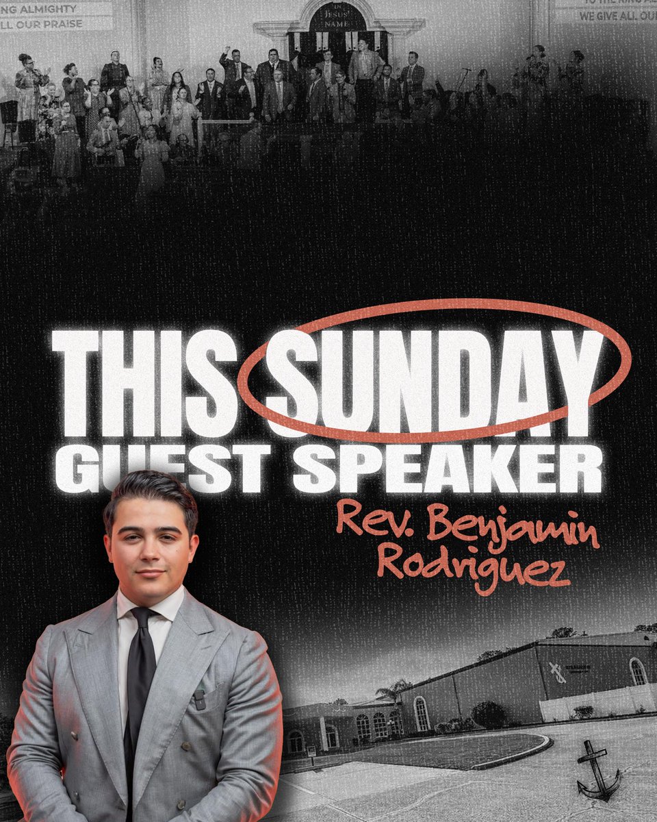 We are looking forward to the ministry of Rev. Benjamin Rodriguez tomorrow at 12pm! Come and be blessed!🙌🏼🔥
#SummerOfMiracles #MeetMeAtTheHarbor