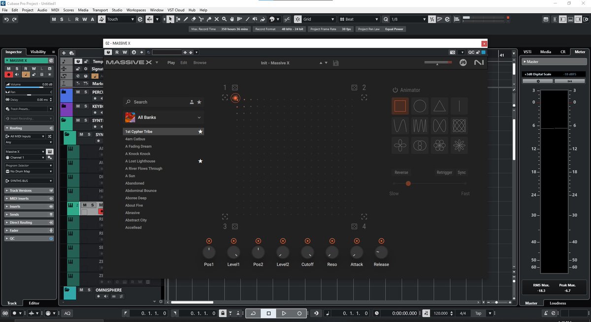 If you have Massive X, be sure to check out the latest "play"update, it's pretty cool! 

underrated synth imo