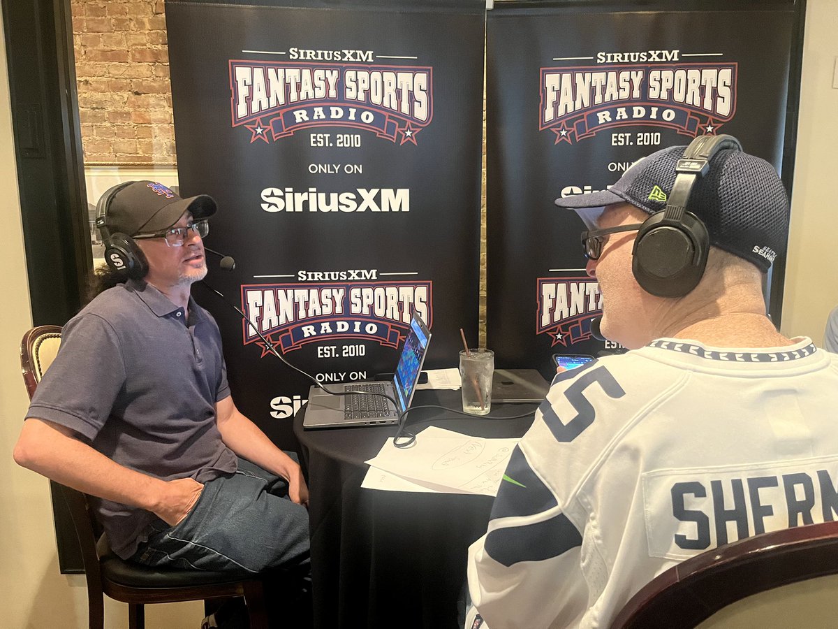 Fantasy Sports Radio (@siriusxmfantasy) on Twitter photo The duo is back!
<a href="/scotteTheKing/">Scott Engel</a> joins <a href="/AdamRonis/">Adam Ronis</a> to discuss the SuperFlex draft and make some picks on-air!
Draft Board: sleeper.com/draft/nfl/1253… The duo is back!
<a href="/scotteTheKing/">Scott Engel</a> joins <a href="/AdamRonis/">Adam Ronis</a> to discuss the SuperFlex draft and make some picks on-air!
Draft Board: sleeper.com/draft/nfl/1253…
