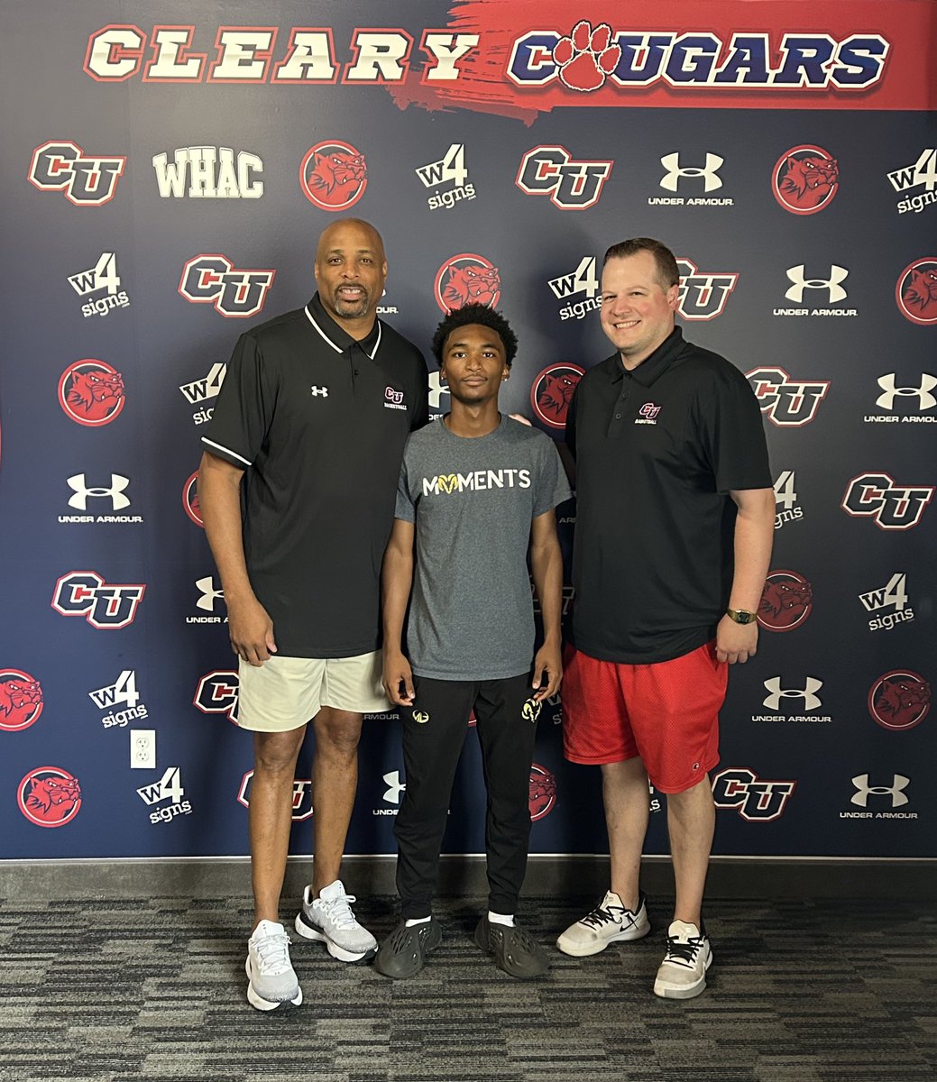 Brandon Mercer II (@brandonmercerii) on Twitter photo After a great visit and conversation with <a href="/cet_for3/">Carl E. Thomas</a> I am blessed to receive an offer from Cleary University💙. #AGTG!! After a great visit and conversation with <a href="/cet_for3/">Carl E. Thomas</a> I am blessed to receive an offer from Cleary University💙. #AGTG!!