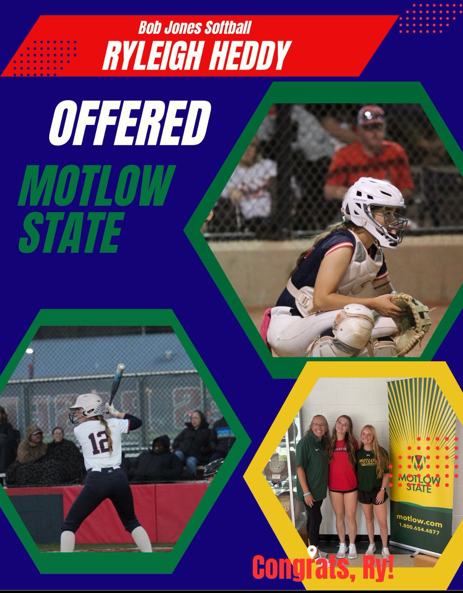 Congrats to Ryleigh receiving her 1st college offer