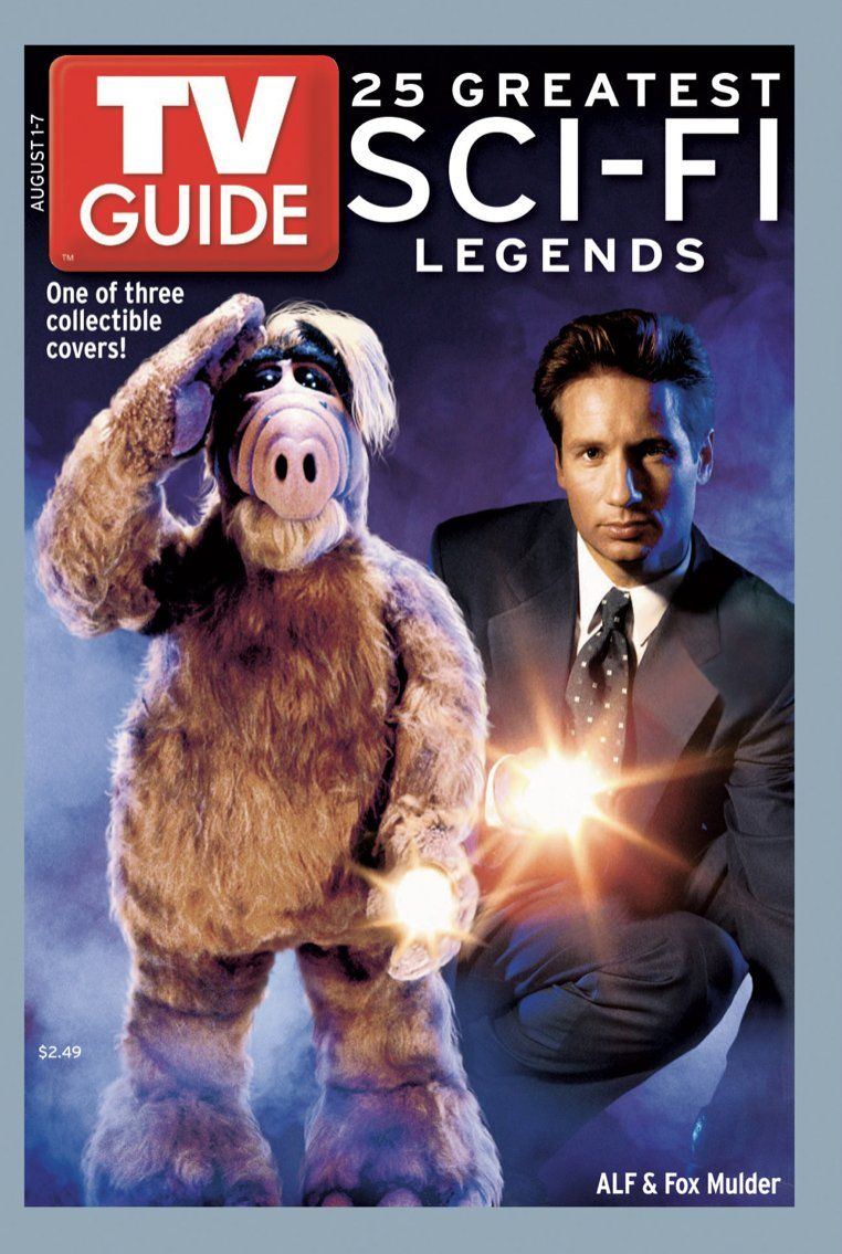 ALF &amp; Fox Mulder (TV Guide August 1, 2004) #ALF