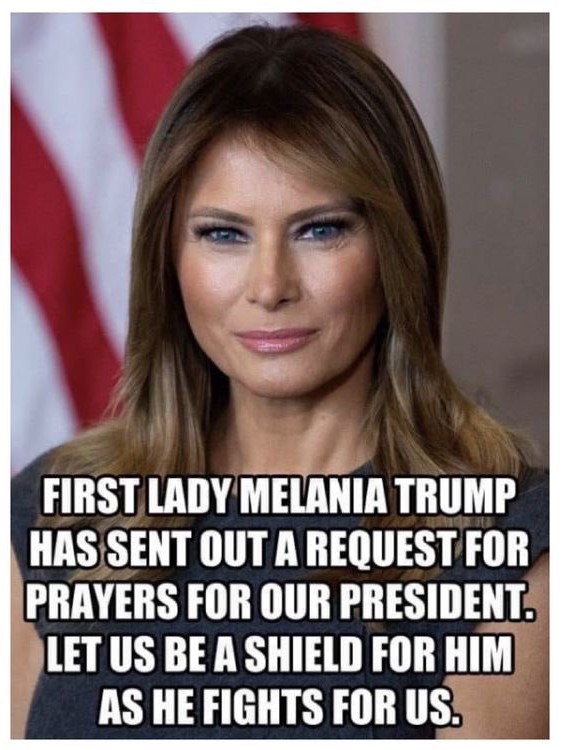 She is a prayerful First Lady.