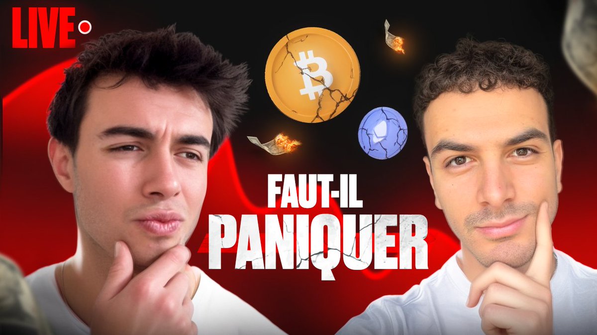 CryptoFuego 🔥 (@cryptofuegoyt) on Twitter photo Retour du doute et de la peur sur les cryptos 🎯
Que se passe-t-il ?
Faut-il paniquer ?
Quels Altcoins résistent le mieux ?
Petit live avec <a href="/Zoralytb/">Philippe | Crypto Zoral 💥</a> pour parler de la correction actuelle sur le marché crypto
Ce soir à 20h45 sur la chaine ✅
youtube.com/live/_EhZPTkJP… Retour du doute et de la peur sur les cryptos 🎯
Que se passe-t-il ?
Faut-il paniquer ?
Quels Altcoins résistent le mieux ?
Petit live avec <a href="/Zoralytb/">Philippe | Crypto Zoral 💥</a> pour parler de la correction actuelle sur le marché crypto
Ce soir à 20h45 sur la chaine ✅
youtube.com/live/_EhZPTkJP…