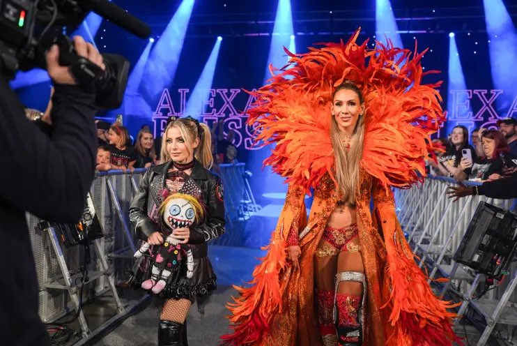 Wrestle Ops (@wrestleops) on Twitter photo Charlotte Flair says right now is the happiest she’s ever been in her career, teaming with Alexa Bliss.
(via <a href="/twcworldwide/">thewrestlingclassic</a>) Charlotte Flair says right now is the happiest she’s ever been in her career, teaming with Alexa Bliss.
(via <a href="/twcworldwide/">thewrestlingclassic</a>)