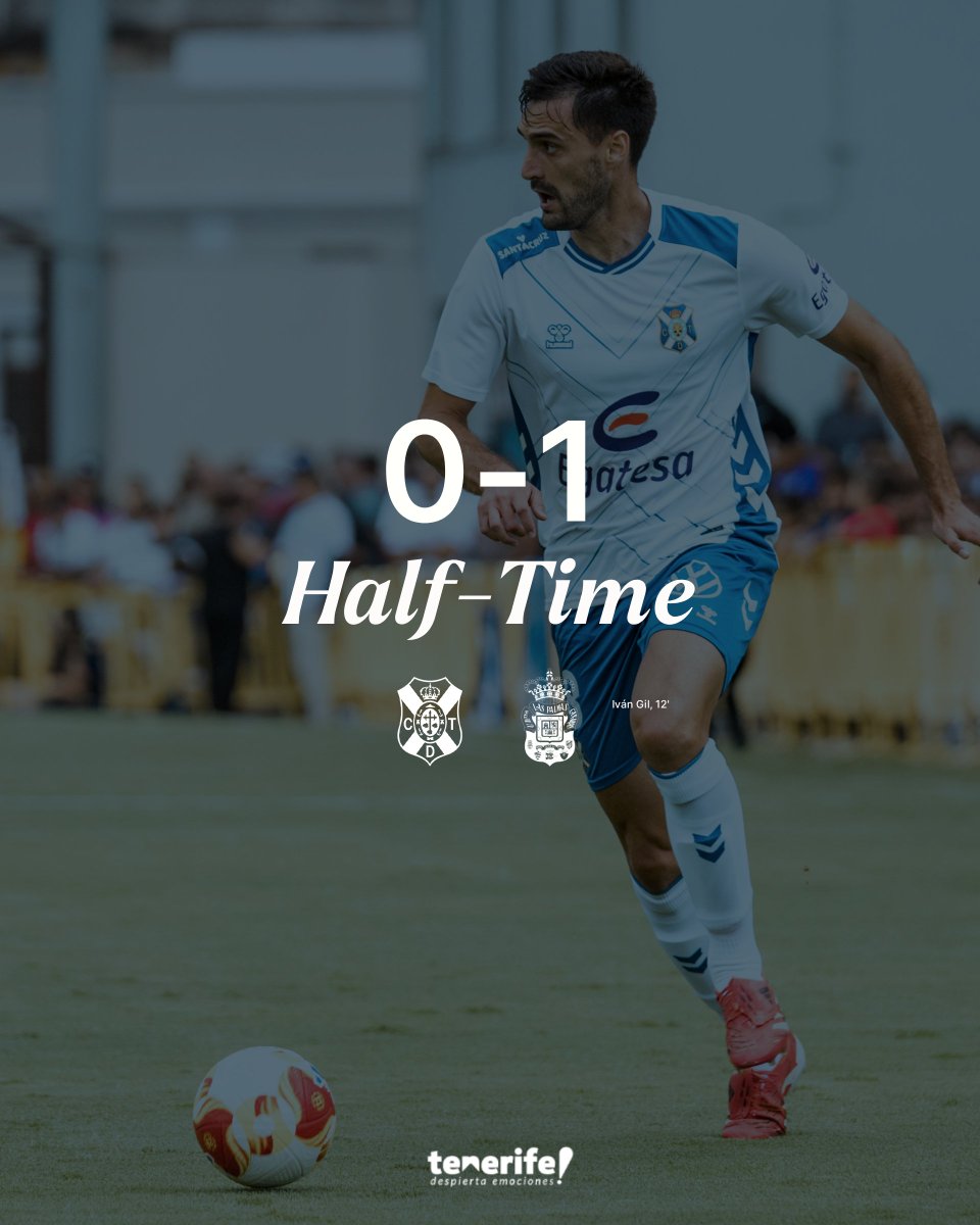 ⏸️ | HALF TIME | 

#TenerifeLasPalmas #CDTPreseason #DiSAFÍO #LaBregaNosUne