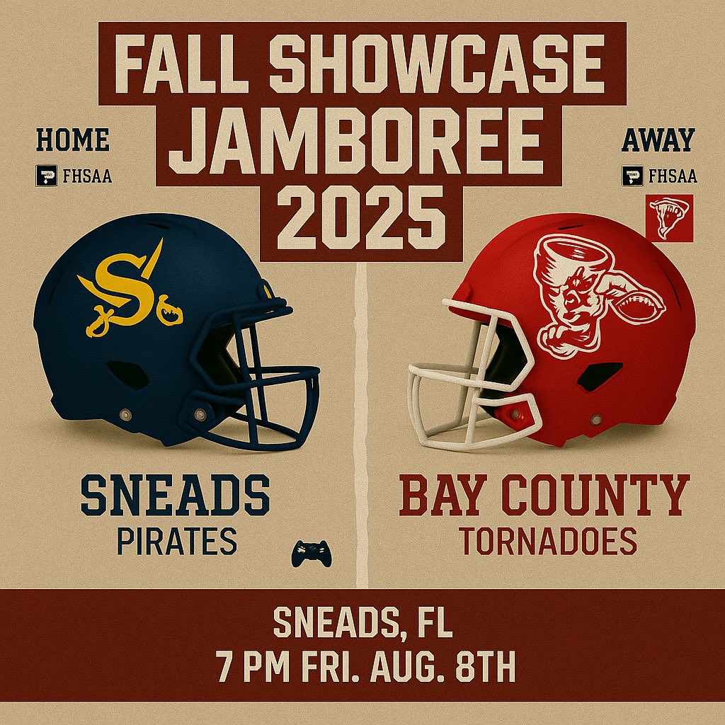 August 8th 2025 in Sneads, FL

 it’s the last showcase for these programs before their kickoff classics.