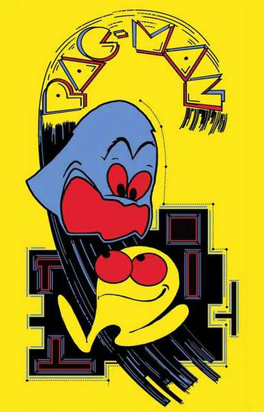 I like fucked-up interpretations of Pac-Man from the 80s before Namco stepped in and was like "guys."