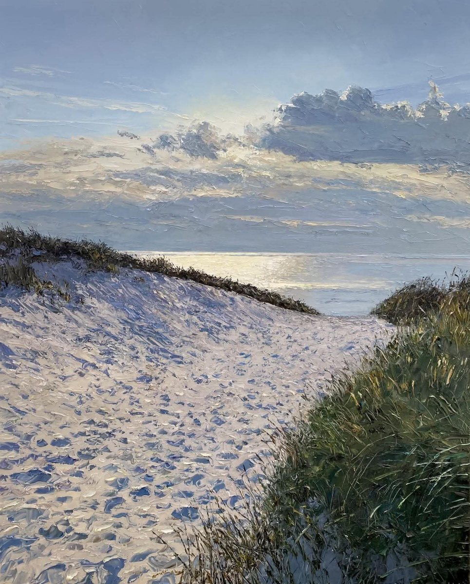 fraveris's tweet photo. Peter Witt  "Dune in Backlight ", 2024 https://t.co/0hbmVBYNqr